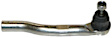 X17TE0650 Front, Passenger Side, Outer Tie Rod End, FWD