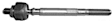 X17TR0596 Front, Driver or Passenger Side, Inner Tie Rod End