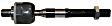 X18TR1691 Front, Driver or Passenger Side, Inner Tie Rod End