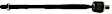 X18TR7092 Front, Driver or Passenger Side, Inner Tie Rod End