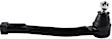 X23TE6894 Front, Passenger Side, Outer Tie Rod End, FWD