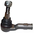 X25TE2127 Front, Driver or Passenger Side, Outer Tie Rod End, AWD