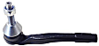 X31TE2428 Front, Driver Side, Outer Tie Rod End