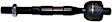 X33TR2758 Front, Driver or Passenger Side, Inner Tie Rod End