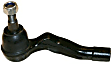 X36TE2879 Front, Driver Side, Outer Tie Rod End