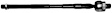 X36TR0052 Front, Driver or Passenger Side, Inner Tie Rod End