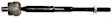 X36TR2883 Front, Driver or Passenger Side, Inner Tie Rod End, FWD