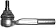 X37TE3184 Front, Driver Side, Outer Tie Rod End, FWD