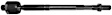 X37TR3211 Front, Driver or Passenger Side, Inner Tie Rod End