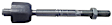 X39TR6766 Front, Driver or Passenger Side, Inner Tie Rod End