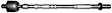 X47TR3863 Front, Driver or Passenger Side, Inner Tie Rod End