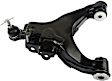 X50CJ7141 Front, Driver Side, Lower Control Arm