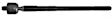 X50TR4078 Front, Driver or Passenger Side, Inner Tie Rod End