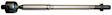 X50TR4181 Front, Driver or Passenger Side, Inner Tie Rod End