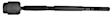 X53TR4521 Front, Driver or Passenger Side, Inner Tie Rod End