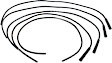 23400 Standard Pro Spark Plug Wire, Set of 4
