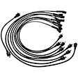 27846 Standard Pro Spark Plug Wire, Set of 8