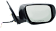 Passenger Side Mirror, Power Adjust, Non-Heated, Manual Folding, Paintable, In-housing Signal Light, No Memory, No Puddle Light, No Auto-Dim, No Blind Spot Feature