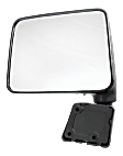 Driver Side Mirror, Manual Adjust, Manual Folding, Non-Heated, Textured Black, No Signal Light, No Memory, No Puddle Light, No Auto-Dimming, No Blind Spot Feature