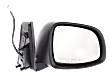 Passenger Side Mirror, Power Adjust, Manual Folding, Non-Heated, Paintable, No Signal Light, No Memory, No Puddle Light, No Auto-Dimming, No Blind Spot Feature