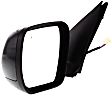 Driver Side Mirror, Power Adjust, Manual Folding, Heated, Paintable, No Signal Light, No Memory, No Puddle Light, No Auto-Dimming, No Blind Spot Feature