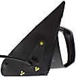 Passenger Side Mirror, Power, Manual Folding, Heated, Paintable, No Signal Light, No Memory, No Puddle Light, No Auto-Dimming, No Blind Spot Feature