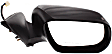 Passenger Side Mirror, Power, Manual Folding, Heated, Paintable, No Signal Light, No Memory, No Puddle Light, No Auto-Dimming, No Blind Spot Feature