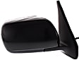 Passenger Side Mirror, Power, Manual Folding, Heated, Paintable, No Signal Light, No Memory, No Puddle Light, No Auto-Dimming, No Blind Spot Feature