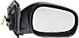 Passenger Side Mirror, Power Adjust, Manual Folding, Non-Heated, Paintable, No Signal Light, No Memory, No Puddle Light, No Auto-Dimming, No Blind Spot Feature