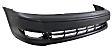 Front Primed Bumper Cover, 6 Cyl., 3.0L Engine, With Molding Holes