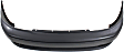 Front Primed Bumper Cover, 6 Cyl., 3.0L Engine, With Molding Holes