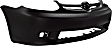 Front Primed Bumper Cover, Base Model, 4 Cyl., 1.5L Engine, Without Spoiler Holes