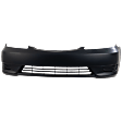 Front Primed Bumper Cover, Without Fog Light Holes, LE/XLE Models, USA Built Vehicles