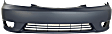 2005-2006 Toyota Camry - Front Primed Bumper Cover, With Fog Light Holes, SE Model, USA Built Vehicles