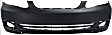 2005-2008 Toyota Corolla - Front Primed Bumper Cover, With Spoiler Holes, For S/XRS Models, CAPA Certified
