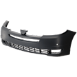 Front Primed Bumper Cover, With Parking Aid Sensor Holes, Without Radar Cruise Control