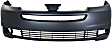 2004-2005 Toyota Sienna - Front Primed Bumper Cover, With Parking Aid Sensor Holes and Radar Cruise Control