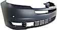 2004-2005 Toyota Sienna - Front Primed Bumper Cover, With Parking Aid Sensor Holes and Radar Cruise Control