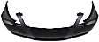 Front Primed Bumper Cover, XL Model, Without Fog Light Holes