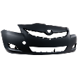 Front Primed Bumper Cover, Sedan, Standard Type, CAPA Certified
