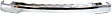 Front Bumper, Face Bar, Chrome, without Mounting Brackets