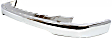 Front Bumper, Face Bar, Chrome, without Mounting Brackets
