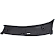 Front, Driver Side Bumper End, Textured Plastic