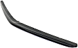Front, Driver or Passenger Side Bumper Trim, Black, With Chrome Strip, Base Model, 4 Cyl., 1.5L Engine