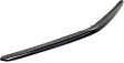 Front, Driver or Passenger Side Bumper Trim, Black, With Chrome Strip, Base Model, 4 Cyl., 1.5L Engine