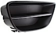 Front, Passenger Side Fog Light Cover, Black