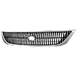 Grille, Chrome Shell with Painted Black Insert, 6 Cyl., 3.0L Engine