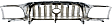 2001 Toyota Tacoma Base - Grille, Chrome