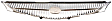 1999-2001 Toyota Solara - Grille Assembly, Chrome Shell with Painted Black Insert