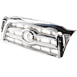 Grille Assembly, Chrome Shell and Insert